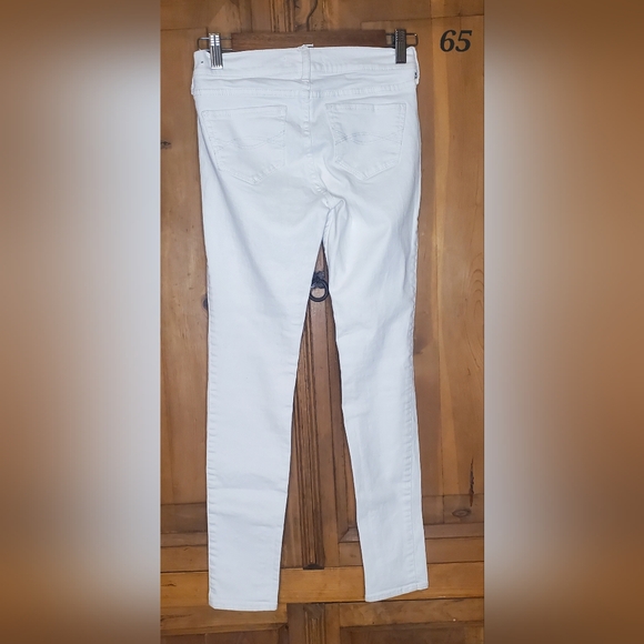 Elegant White Skinny Jeans for Kids - Picture 2 of 2